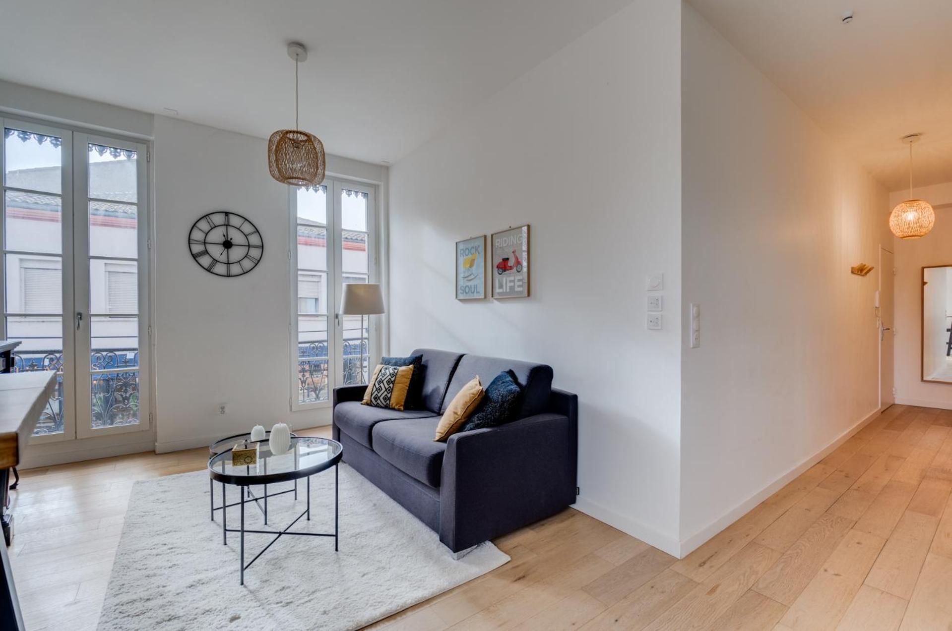 Studio Chic Et Lumineux, Garage, Wifi, Clim Toulouse Exterior photo